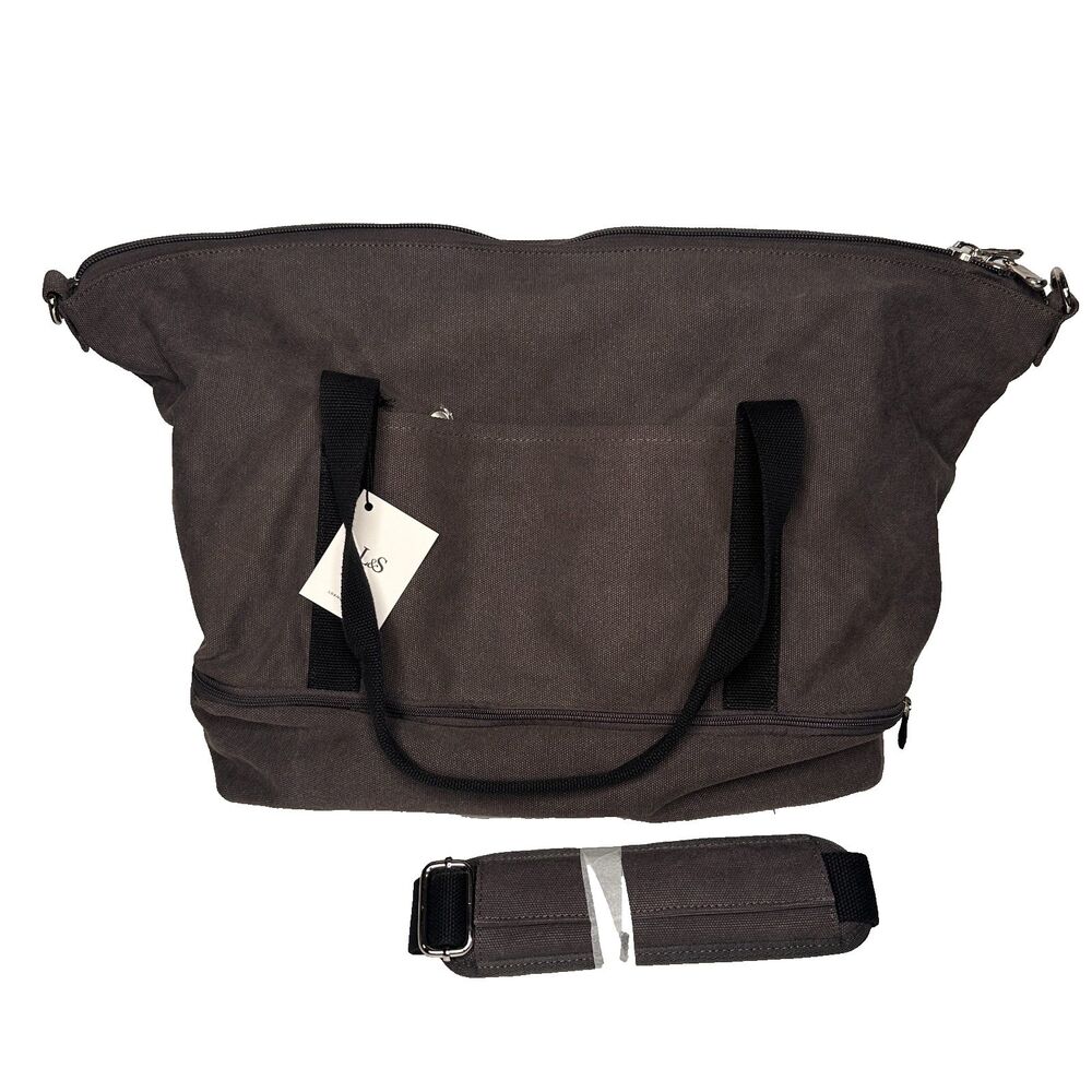 Lo & Sons Catalina Deluxe Small NWT Midnight Ash
